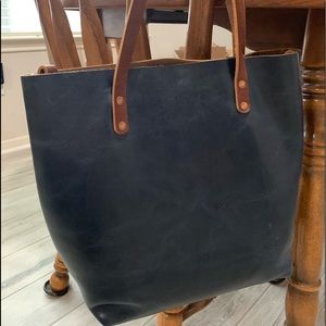 KMM & Co. Navy tote